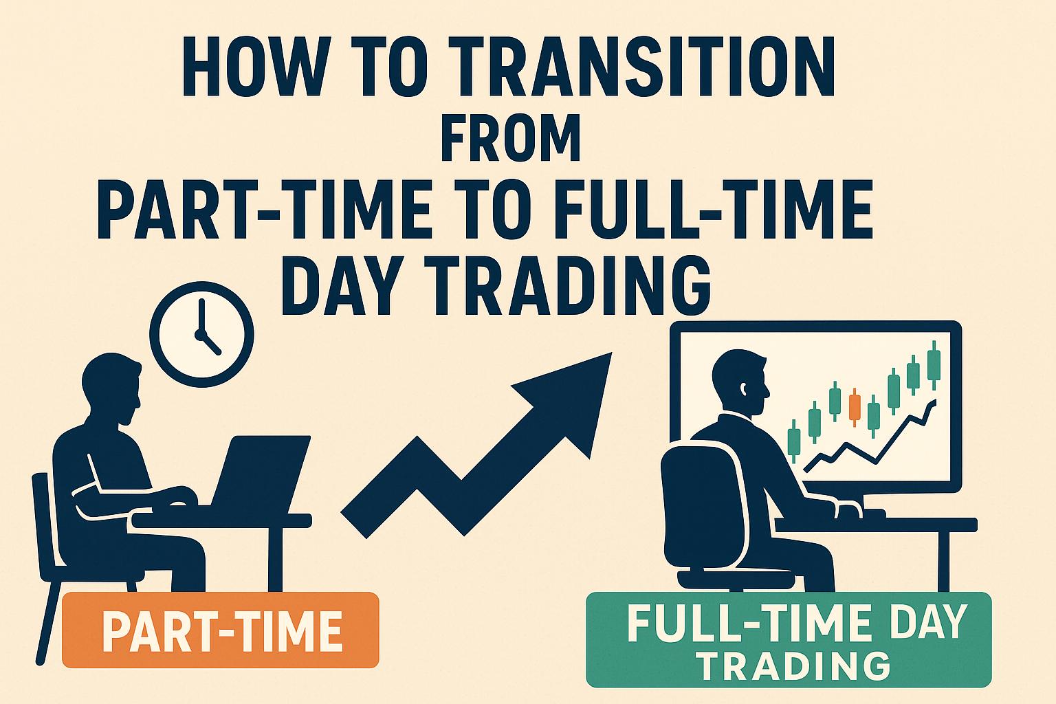 How to Transition from Part-Time to Full-Time Day Trading