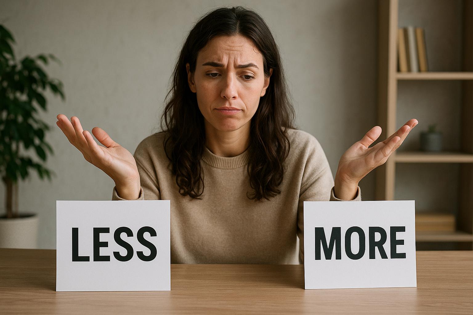 How to become more selective without freezing up