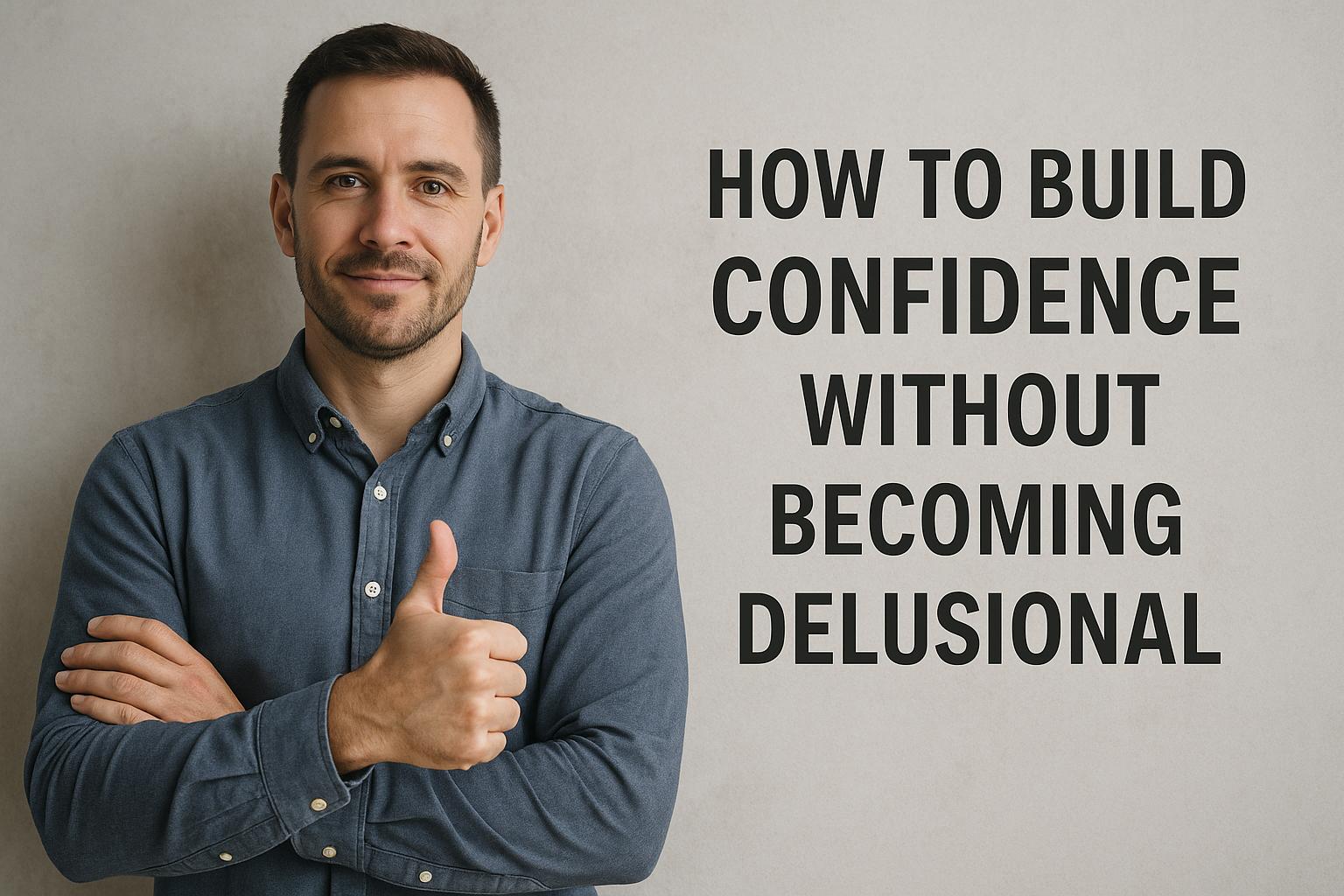 How to build confidence without becoming delusional