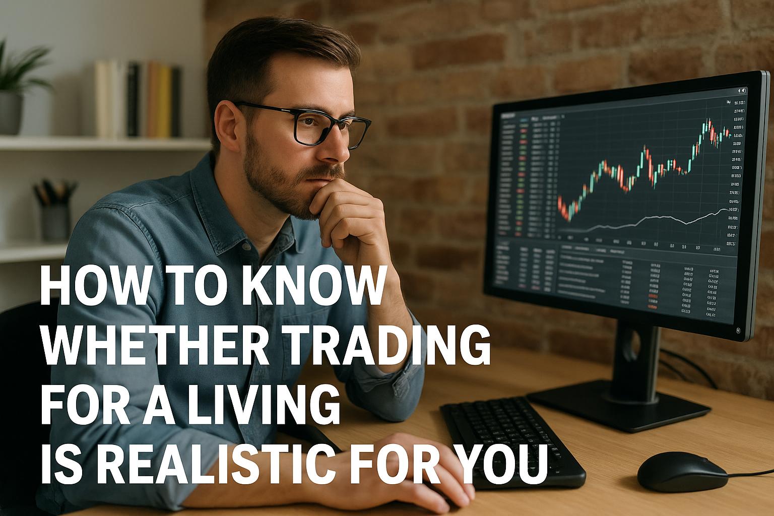 How to know whether trading for a living is realistic for you