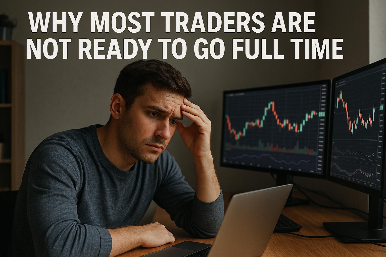 Why most traders are not ready to go full time